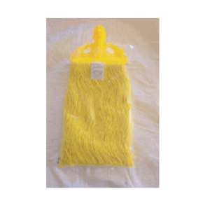 WET MOP YELLOW 470GMS CUT END FULL SET