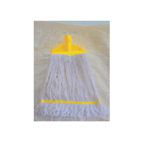 WET MOP WHITE 470GMS LOOP END SET