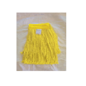 WET MOP YELLOW 400GMS CUT END Refill only