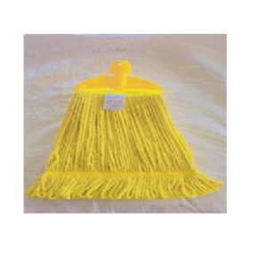 WET MOP YELLOW 470GMS LOOP END SET
