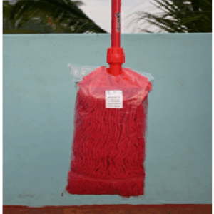 WET MOP RED 470GMS LOOP END FULL SET