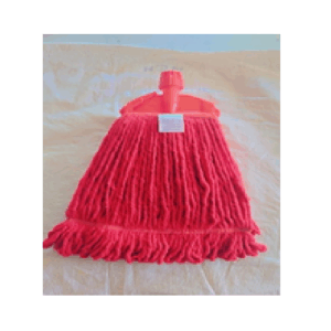 WET MOP RED 470GMS LOOP END SET